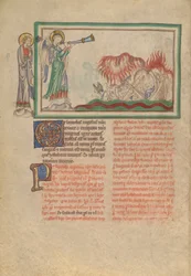 The Second Trumpet: The Burning Mountain in the Sea
